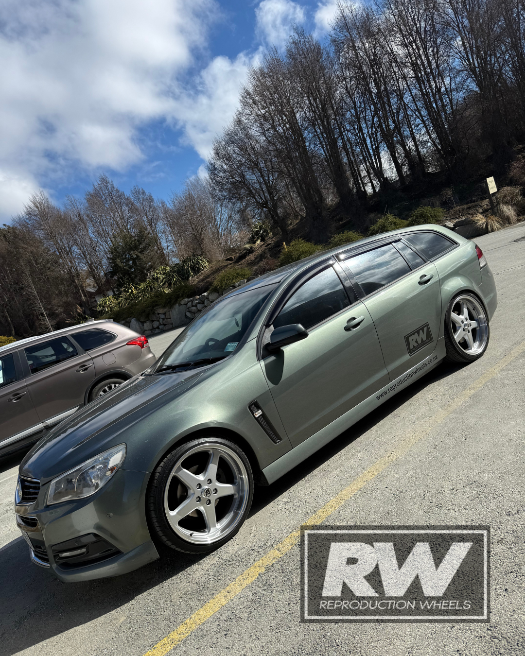 HSV VL Group A SS WALKINSHAW 20 inch Silver VE VF REPLICA Wheel Tyre Packages