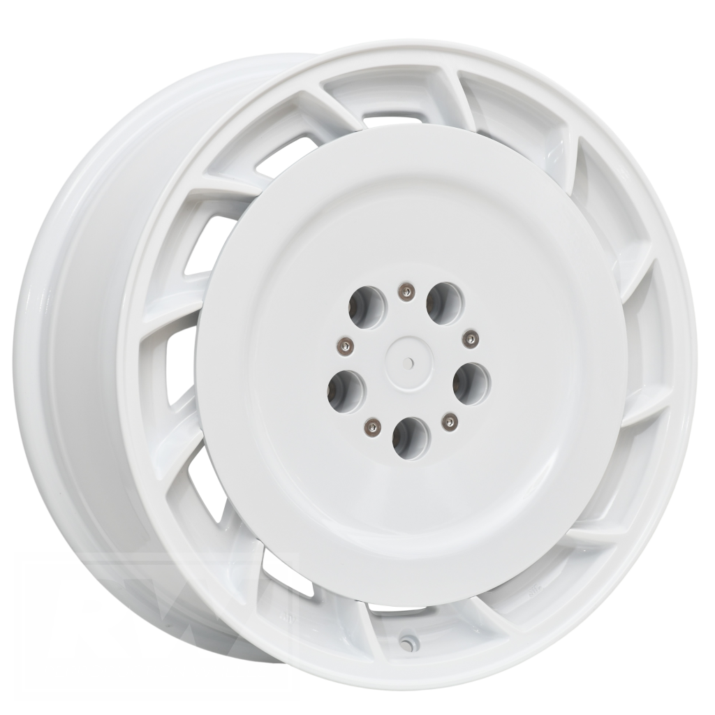 VK VE Group A AERO 19 inch White REPLICA Directional Wheels Alloy Wheels
