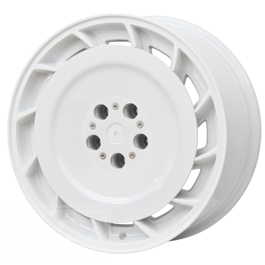 VK VE Group A AERO 19 inch White REPLICA Directional Wheels Alloy Wheels