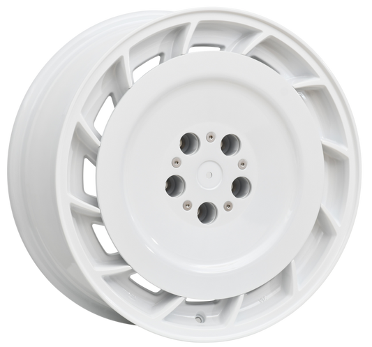 VK VE Group A AERO 19 inch White REPLICA Directional Wheels Alloy Wheels