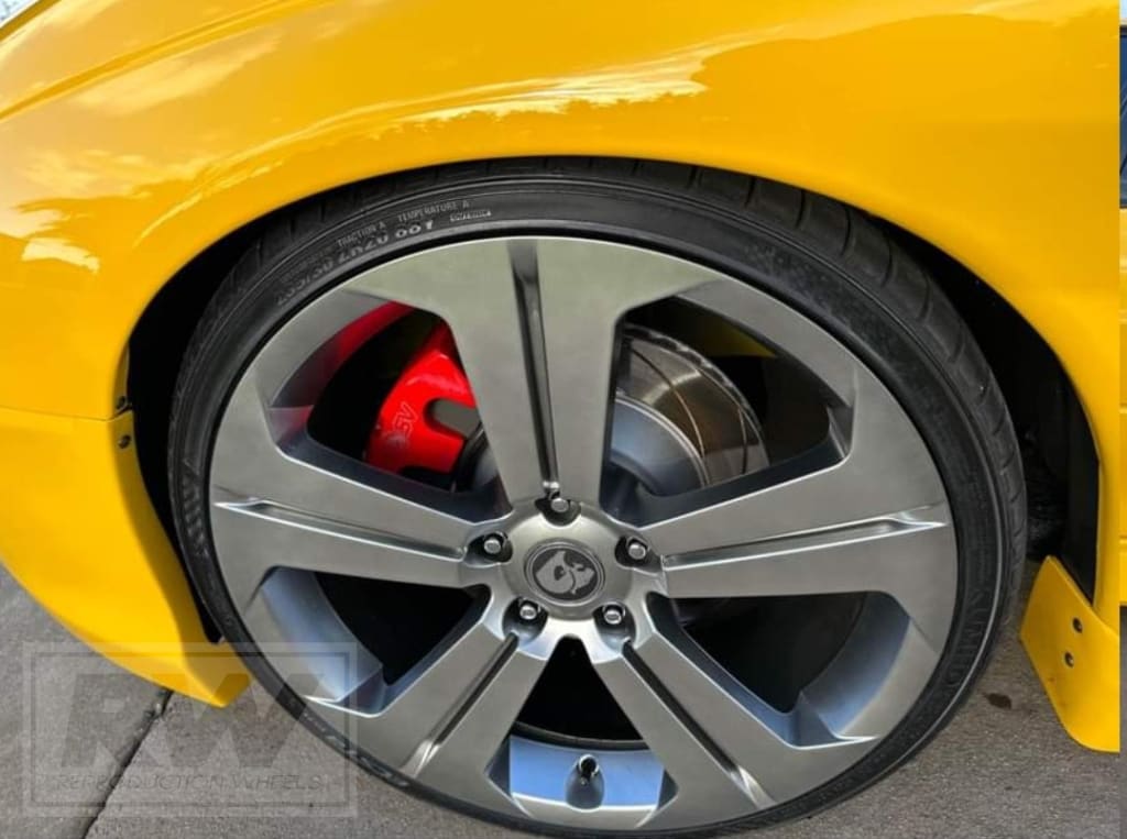 VY GTS Hammerhead 19 inch Hyper Black REPLICA Wheels