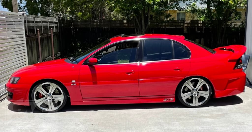 VY GTS Hammerhead 19 inch Hyper Black REPLICA Wheels