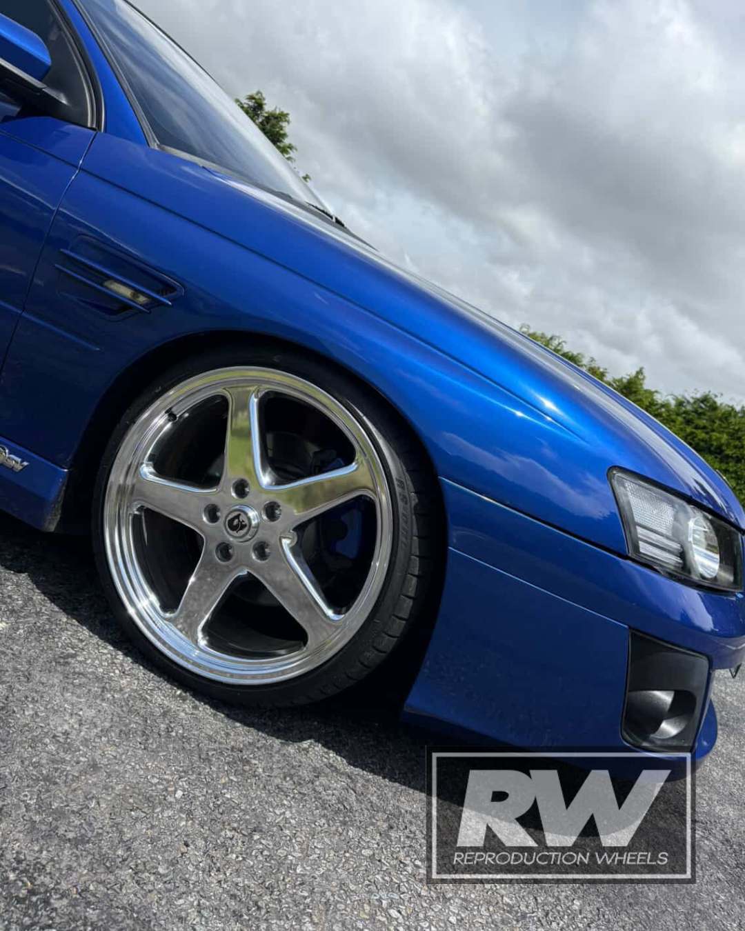 HSV VL Group A SS WALKINSHAW 20 inch Hand Polished REPLICA Wheel & Tyre Package