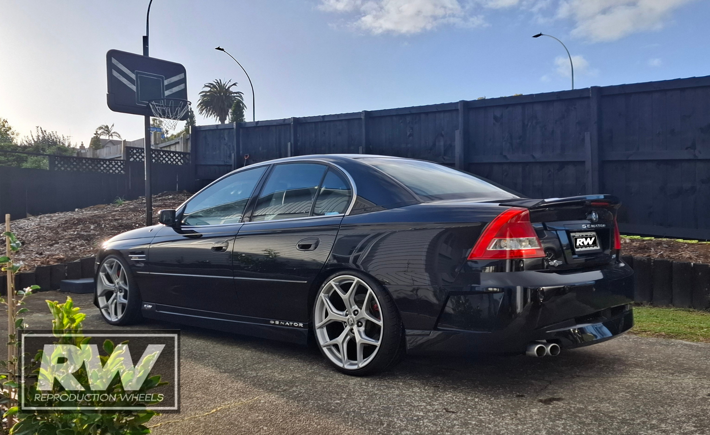 GEN-F2 GTSR SV Panorama 20 inch Dark Stainless REPLICA Wheel and Tyre Packages