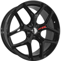 GEN-F2 GTSR SV Panorama 22 inch Gloss Black REPLICA Wheel & Tyre Package